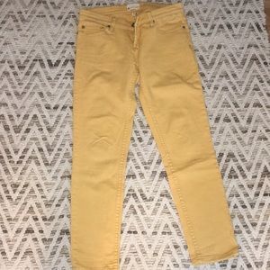 Yellow/Gold Roxy Jeans